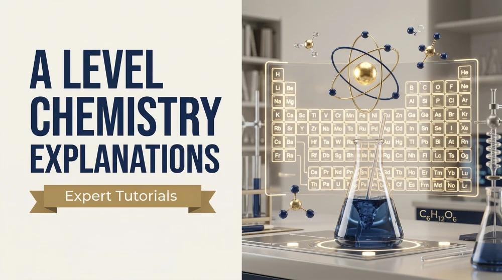 A Level Chemistry Explanations for 2026: How to Write Clear, Accurate Answers That Earn More Marks