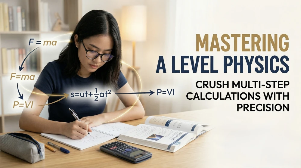 A Level Physics Multi-Step Calculations for 2026: How to Solve Complex Problems Without Losing Easy Marks