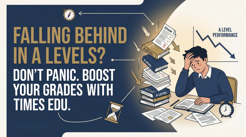 A Level Falling Behind: How to Catch Up Effectively Without Burning Out