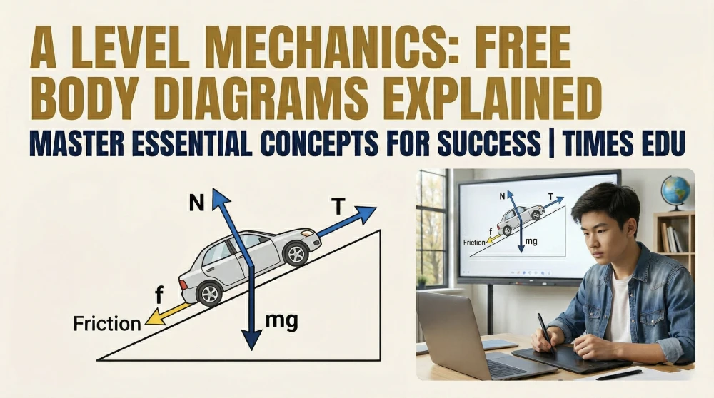 A Level Mechanics Free Body Diagram: How to Draw and Use Diagrams to Solve Problems Accurately
