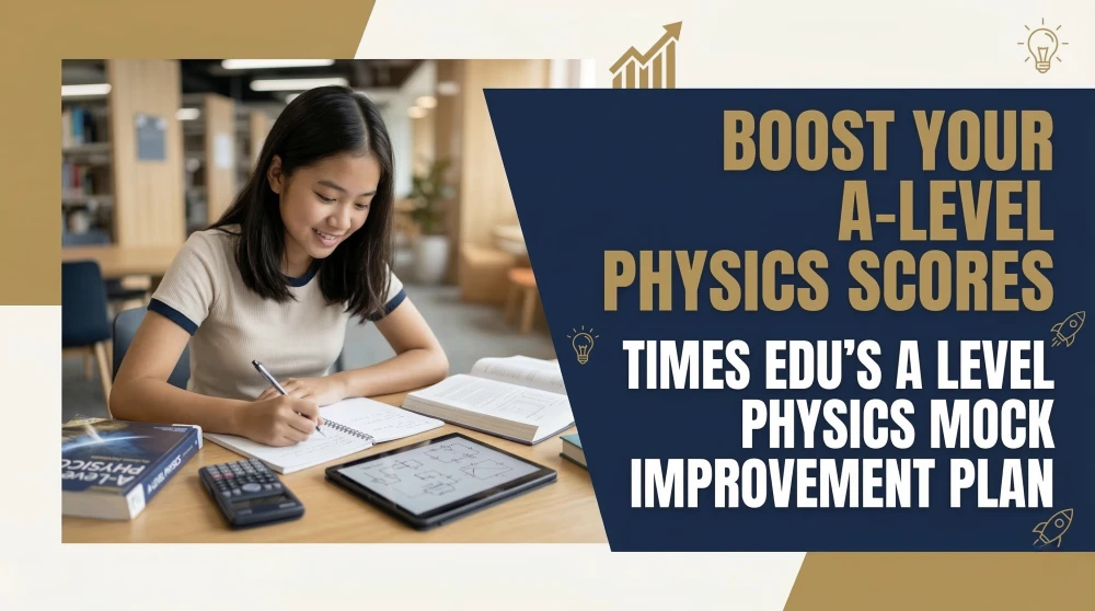 A Level Physics Mock Improvement Plan: How to Boost Your Grade Step by Step