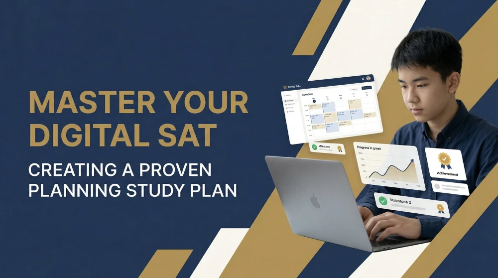 Digital SAT Planning Study Plan for 2026: How to Build a Realistic Schedule That Improves Your Score
