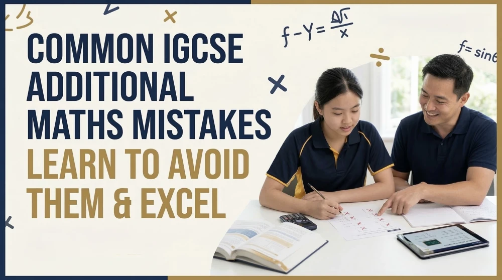 IGCSE Additional Maths Mistakes 2026: Common Errors Students Make and How to Avoid Them