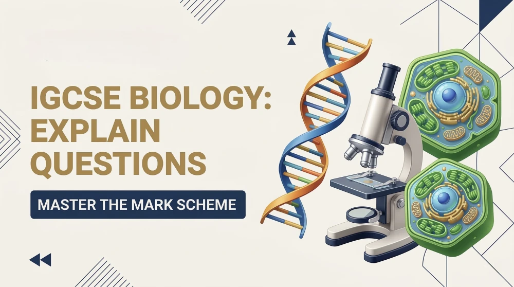 IGCSE Biology Explain Questions: How to Write Clear, Effective Answers in Exams