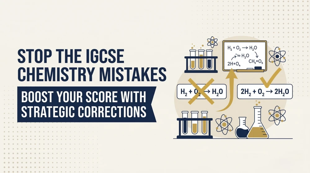 IGCSE Chemistry Mistakes 2026: Common Errors Students Make and How to Avoid Them