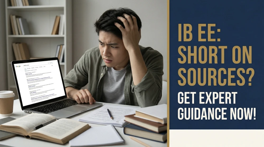 IB EE Not Enough Sources 2026: What to Do When Your Research Materials Feel Too Limited