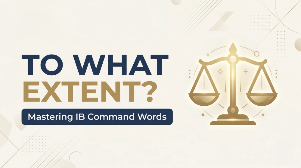 IB “To What Extent” Command Word: 4-Paragraph Plan for Score 7 Essays
