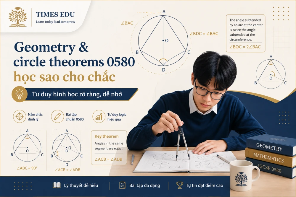 Geometry & Circle theorems IGCSE Mathematics 0580: Học sao cho chắc