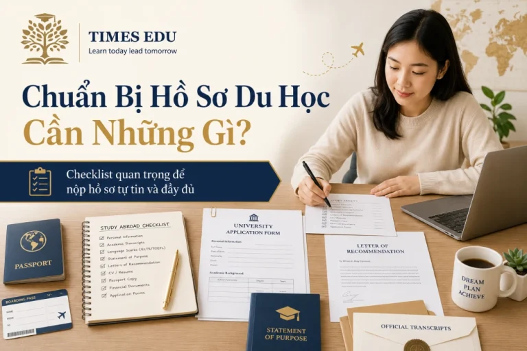 chuẩn bị hồ sơ du học cần những gì
