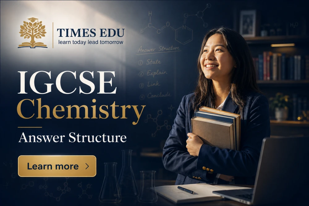 IGCSE Chemistry answer structure