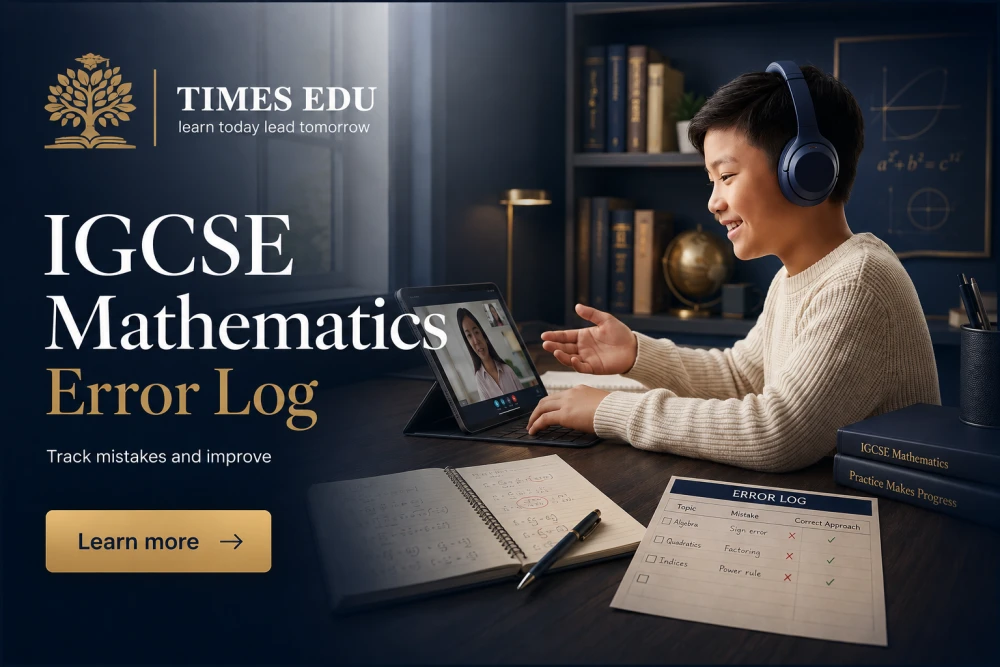 IGCSE Mathematics error log