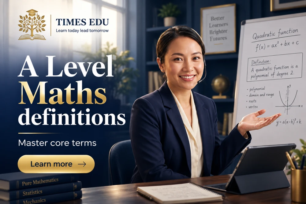 A Level Maths definitions