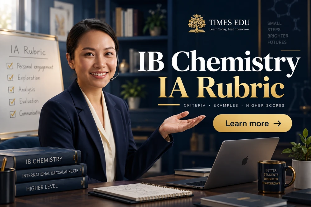 IB Chemistry IA rubric
