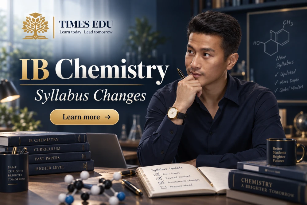 IB Chemistry syllabus changes