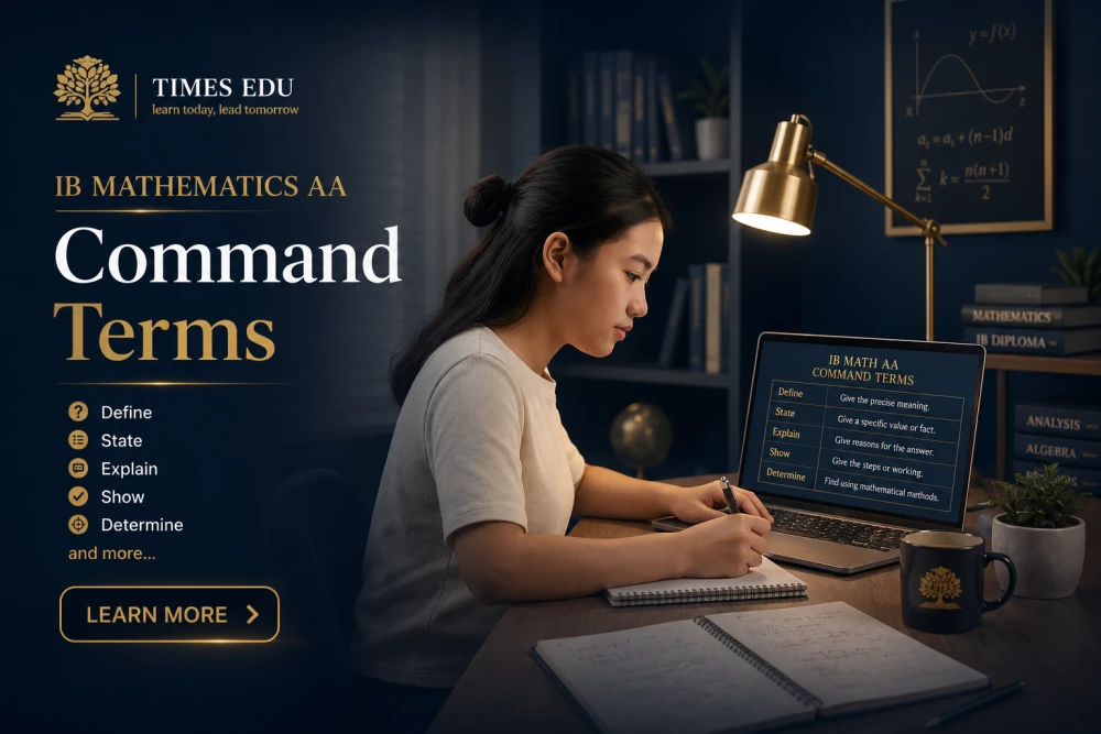 IB Mathematics AA command terms 2026: What they mean and how to respond correctly