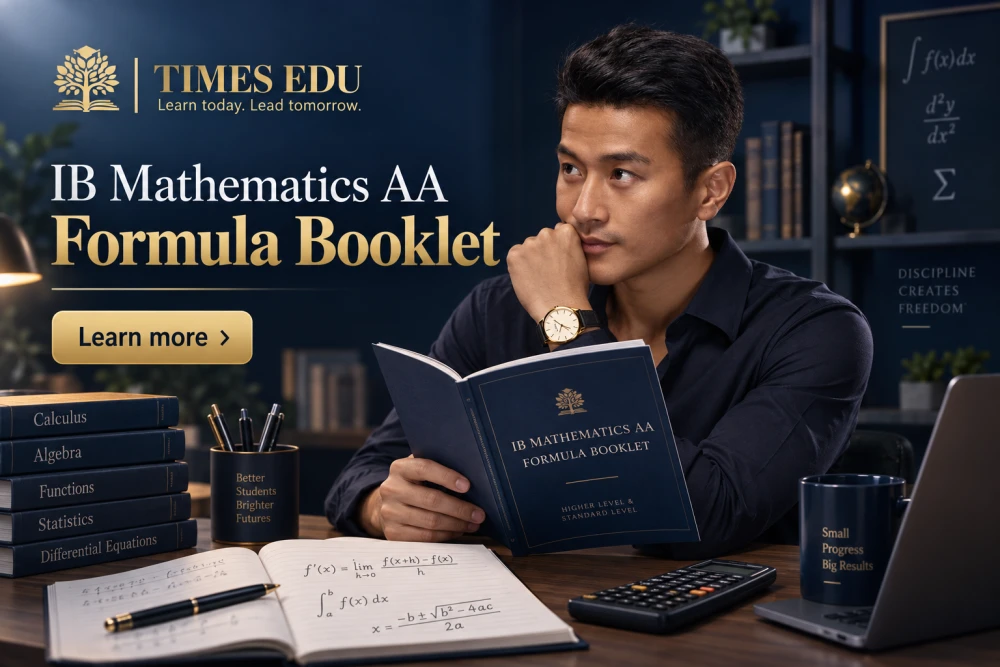 IB Mathematics AA formula booklet 2026: What is in it and how to use it effectively