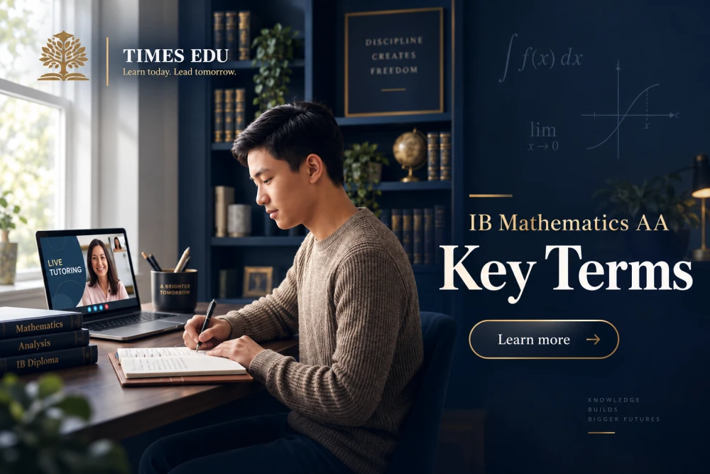 IB Mathematics AA key terms 2026: The essential vocabulary every student must know