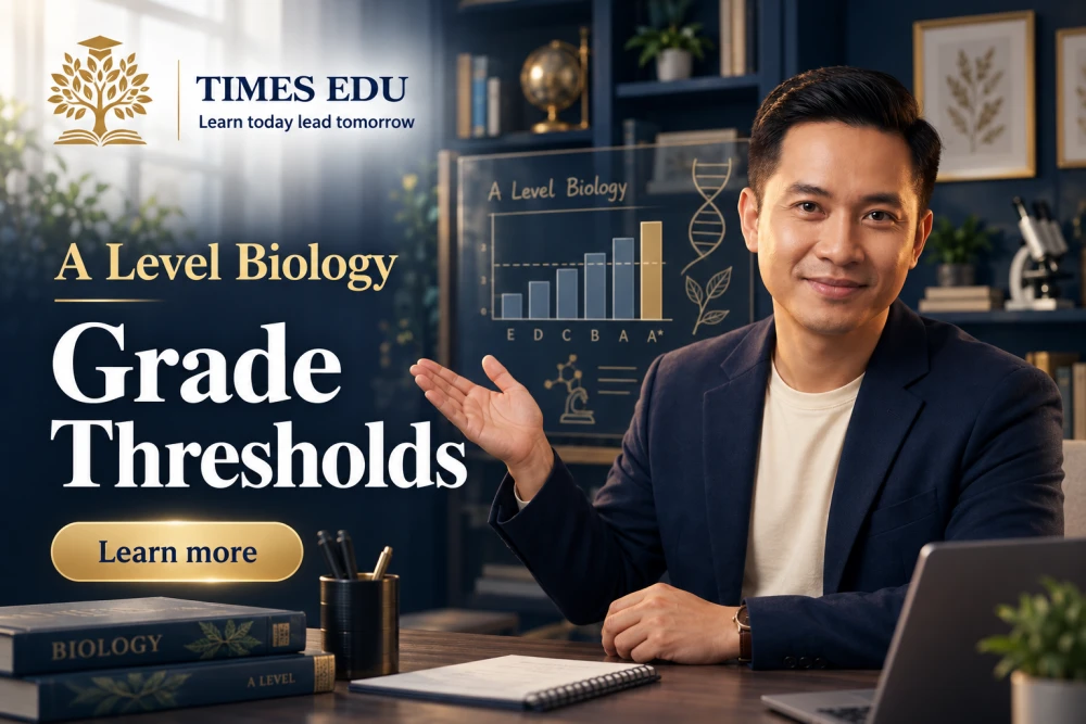 A level Biology grade thresholds 2026: How they work and what they mean for your result