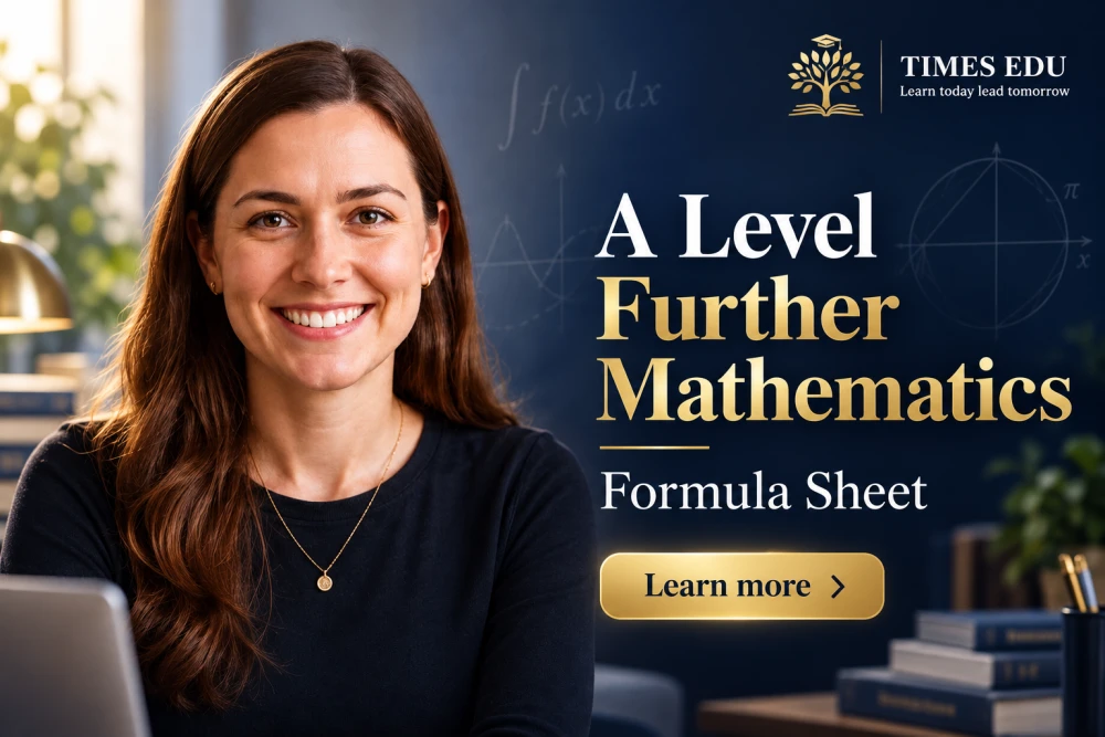 A level Further Mathematics formula sheet 2026: What is given and what you must memorise