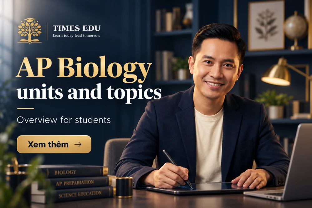 AP Biology units and topics 2026: Toàn bộ các chủ đề và chương trong đề thi AP Biology