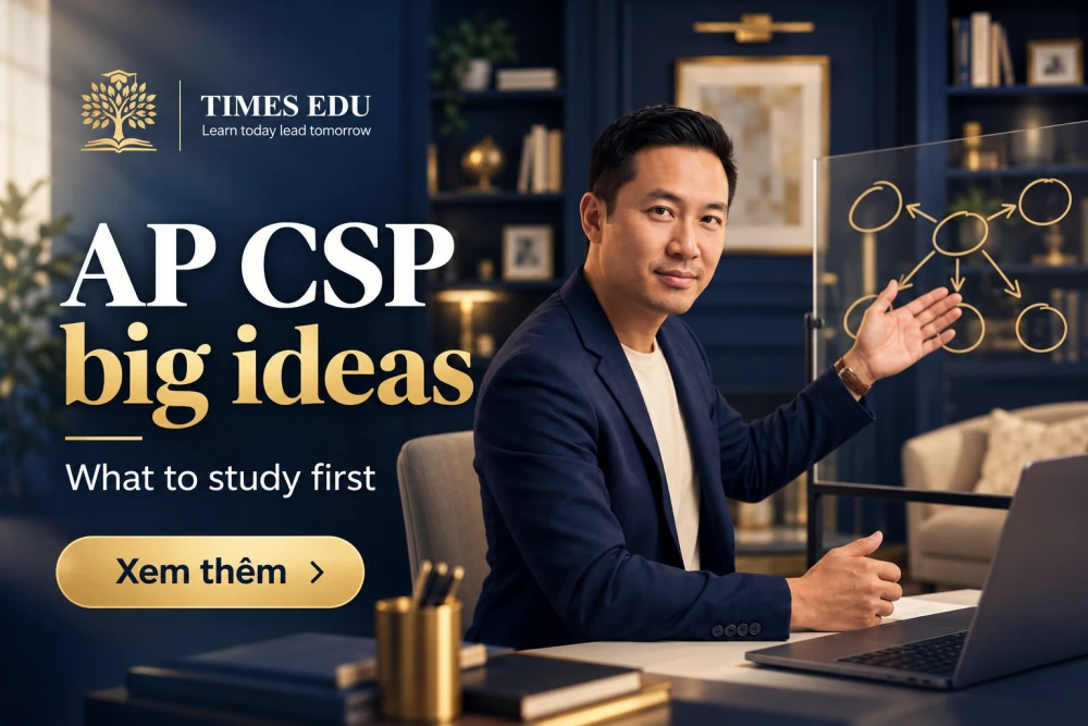 AP CSP big ideas 2026: Năm ý tưởng lớn cốt lõi trong chương trình AP Computer Science Principles