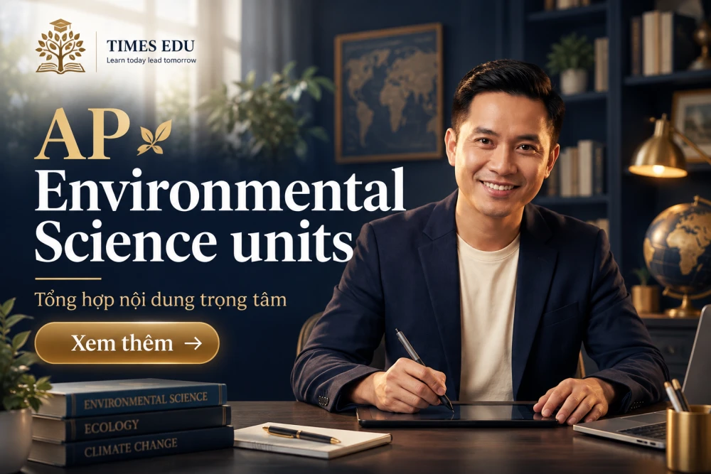 AP Environmental Science units 2026: Toàn bộ các chủ đề và trọng số trong đề thi APES