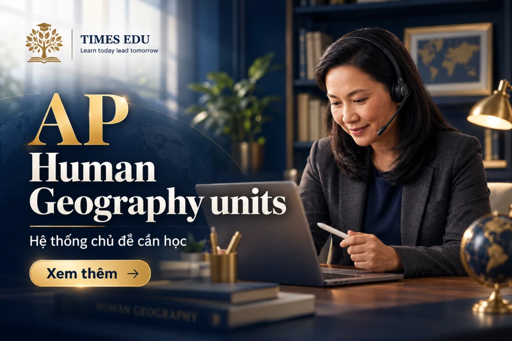 AP Human Geography units 2026: Toàn bộ các chủ đề và trọng số trong đề thi APHG