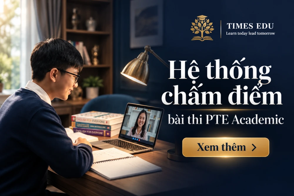 Hệ thống chấm điểm bài thi PTE Academic 2026: Hiểu đúng để học đúng cách