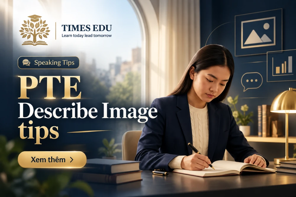 PTE Describe Image tips 2026: Mẹo thực chiến để tăng điểm nhanh nhất