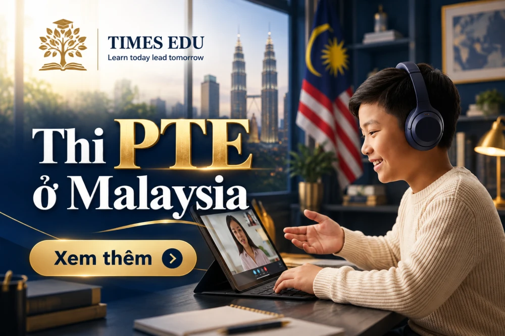 Thi PTE ở Malaysia 2026: Hướng dẫn đầy đủ cho người Việt thi PTE tại Kuala Lumpur và các thành phố lớn